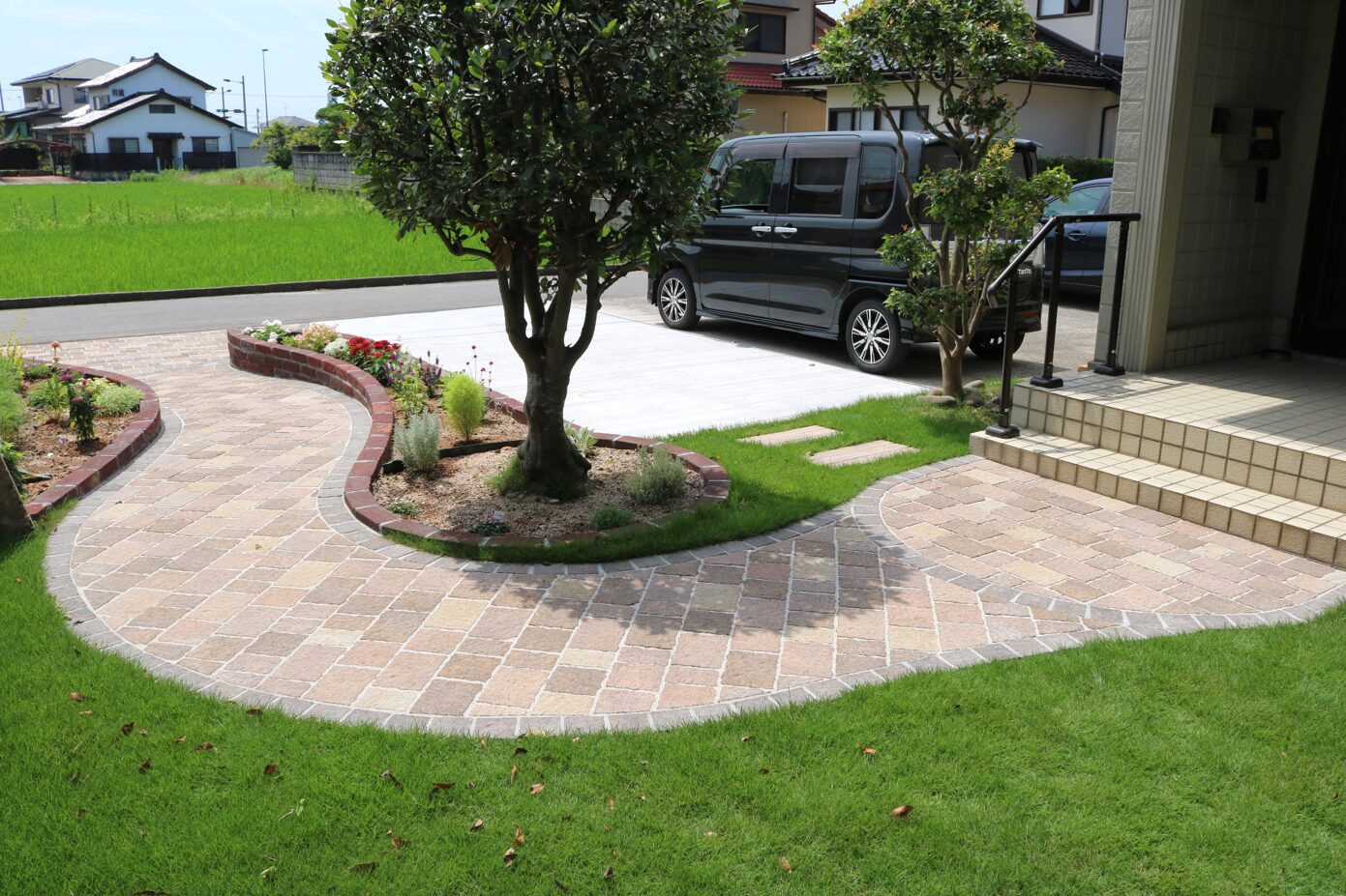 浜田市 外構リフォーム 施工前後の比較写真