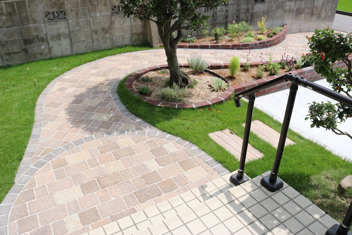 浜田市 外構リフォーム 施工前後の比較写真