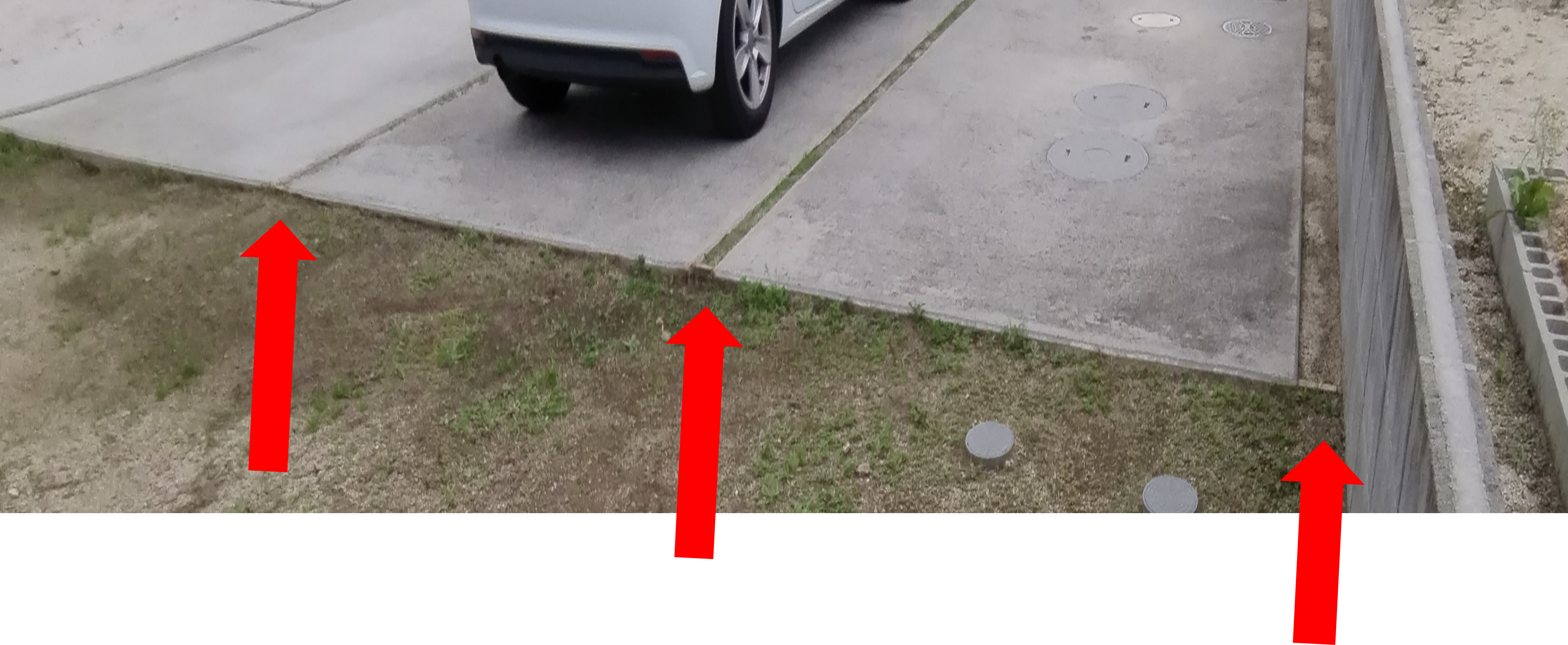 浜田市 外構リフォーム 水道まわりの改善前の様子