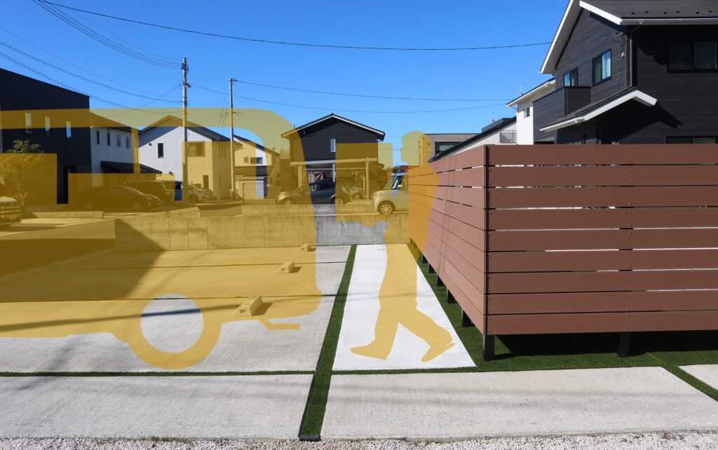 浜田市 外構リフォーム プライバシーを守る目隠しフェンス設置